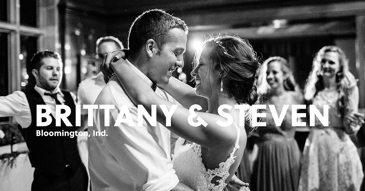 Brittany & Steven bobbi photo